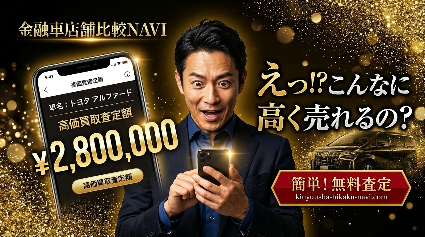 ローン残債があっても売れる！金融車専門買取